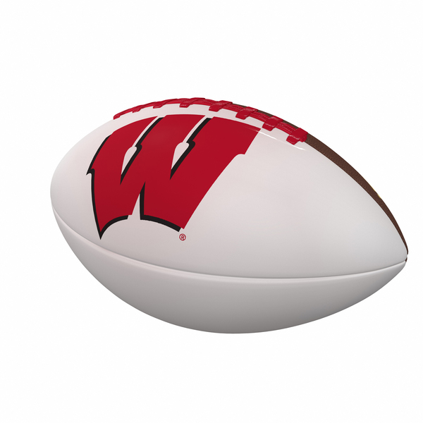 Logo Brands Wisconsin Official-Size Autograph Football 244-93FA-1